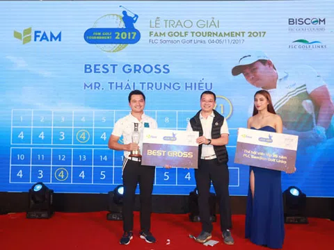 Gôn thủ Thái Trung Hiếu vô địch tại giải FAM Golf Tournament 2017