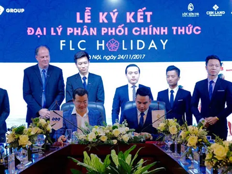 FLC công bố ba đại lý phân phối chính thức dự án chia sẻ kỳ nghỉ FLC Holiday