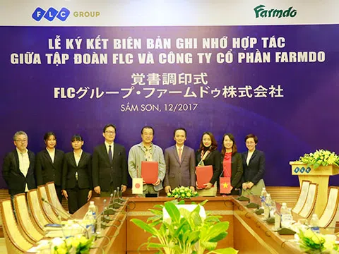 FLC - Farmdo bắt tay làm nông nghiệp và duyên cầu nối từ vị Đại sứ