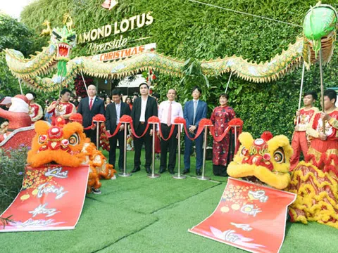 Diamond Lotus Riverside: Nối cầu dây văng Sky Park đầu tiên tại Việt Nam và khai trương căn hộ khách sạn