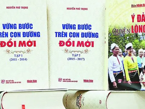 Ra mắt bộ sách của Tổng Bí thư Nguyễn Phú Trọng