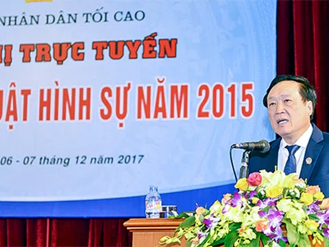 TANDTC tổ chức Hội nghị tập huấn BLHS năm 2015