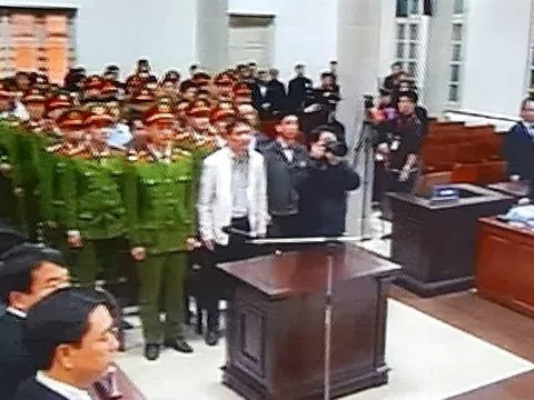 Tòa tuyên án ông Đinh La Thăng và các đồng phạm