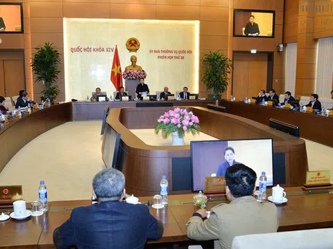 Bế mạc Phiên họp thứ 20 của Ủy ban Thường vụ Quốc hội