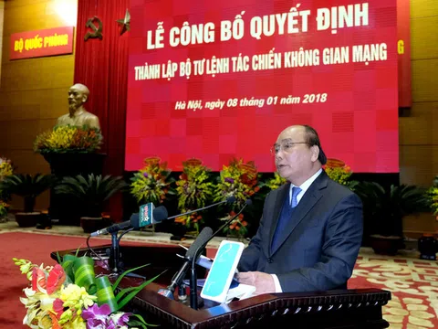 Việt Nam thành lập Bộ tư lệnh Tác chiến không gian mạng