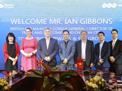Tổng lãnh sự quán Anh tại TP.HCM thăm và làm việc với Bamboo Airways và Tập đoàn FLC