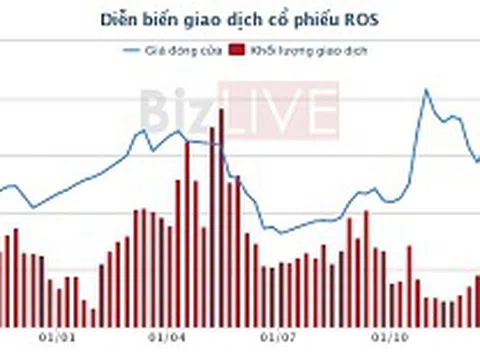 ROS lên kế hoạch trả cổ tức 20% năm 2018