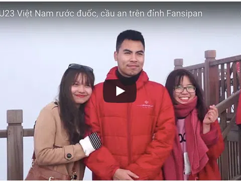 Tiến Dũng và những khoảnh khắc ấn tượng khi thượng cờ tại Fanipan