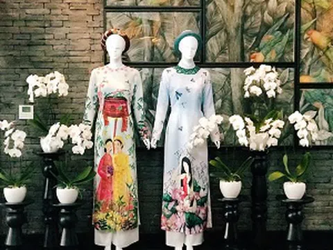 “My Vietnam” của NTK Thủy Nguyễn tạo ấn tượng đặc biệt tại triển lãm “Áo Dài Việt Nam - Nét Đẹp Trường Tồn”