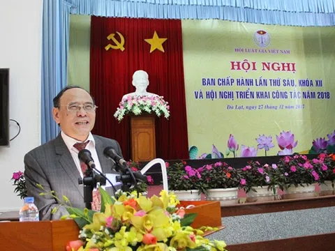 Chủ tịch Hội Luật gia VN, ĐBQH, TS. Nguyễn Văn Quyền: Bảo vệ lợi ích quốc gia, lợi ích dân tộc, vì dân, vì công lý luôn là mục tiêu hành động của Hội Luật gia Việt Nam