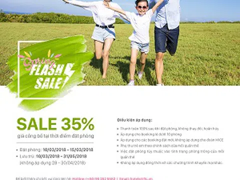 Du xuân nghỉ dưỡng 5 sao đầy hứng khởi đầu năm 2018, tiết kiệm 1/3 chi phí