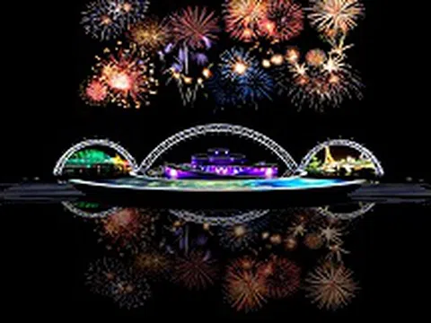 Sân khấu pháo hoa Đà Nẵng 2018 tạo bất ngờ với những “biểu tượng lạ”