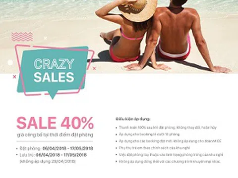 Ưu đãi crazy sales cho kỳ nghỉ sôi động tại "thiên đường nghỉ dưỡng 4 mùa" FLC Sầm Sơn