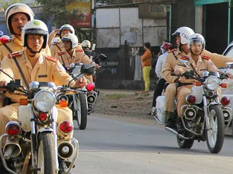 Từ 16/4, cảnh sát cả nước bắt đầu cao điểm xử phạt vi phạm giao thông