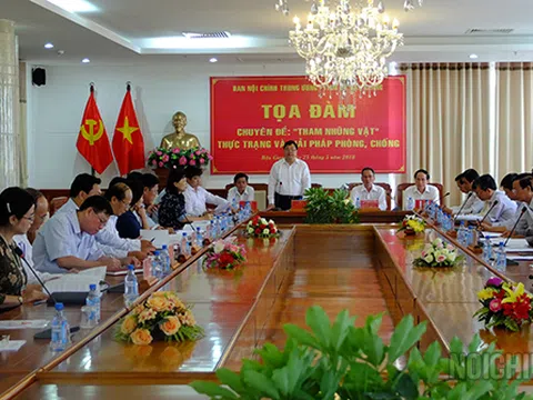 Ban Nội chính Trung ương: Tọa đàm "Tham nhũng vặt" - Thực trạng và giải pháp phòng, chống