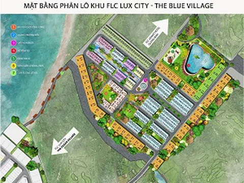 Siêu phẩm FLC Lux City Quảng Bình - The Blue Village tạo “sóng” với đa dạng sản phẩm
