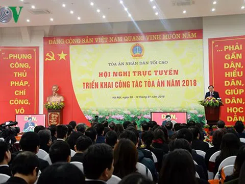 Tòa án nhân dân tối cao: Đẩy mạnh việc xây dựng và hoàn thiện thể chế về phòng, chống tham nhũng