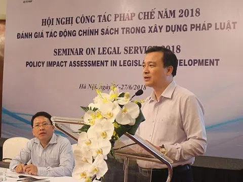 Đánh giá tác động chính sách trong xây dựng pháp luật