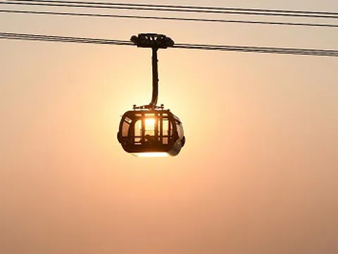 Du khách nhí tới Sun World Hon Thom Nature Park được miễn phí vé cáp treo