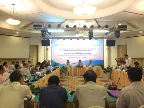 Hội thảo "Quy định của dự thảo Luật phòng, chống tham nhũng (sửa đổi) về phòng, chống tham nhũng trong khu vực tư"