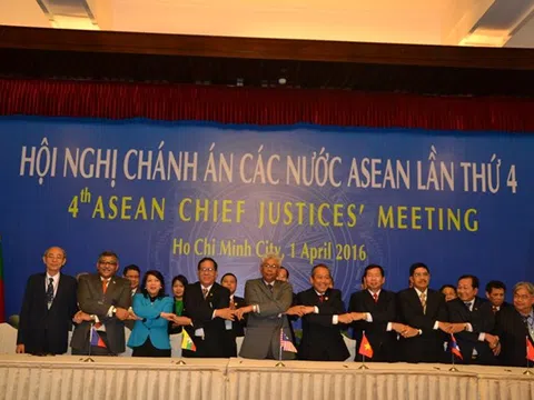 Bước tiến mới trong hợp tác tư pháp giữa các nước Asean