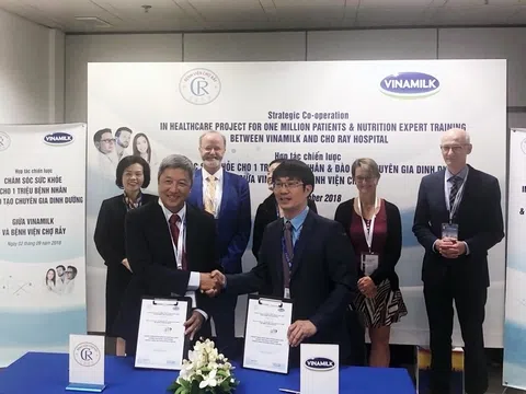 Vinamilk và Bệnh viện Chợ Rẫy ký kết hợp tác chiến lược nâng tầm quốc tế