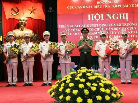 Thiếu tướng Phạm Văn Các làm Cục trưởng CSĐT tội phạm về ma túy