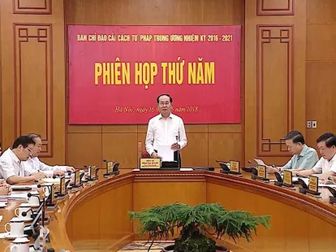 Chủ tịch nước Trần Đại Quang: Những dấu ấn qua hoạt động của Ban Chỉ đạo CCTP Trung ương