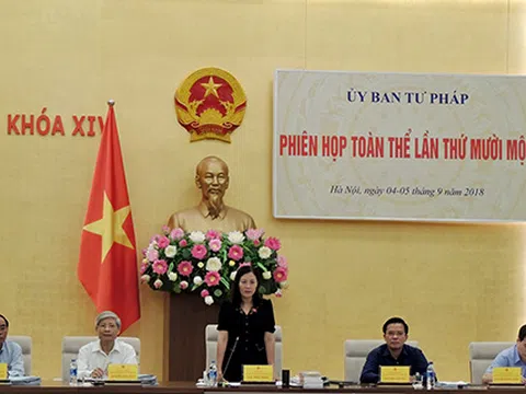 Thường trực Ủy ban Tư pháp: Tiếp tục nâng cao chất lượng xét xử, chống oan sai