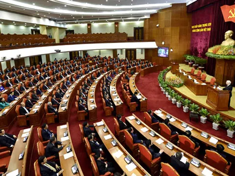 Thông báo Hội nghị lần thứ 8 Ban Chấp hành Trung ương Đảng khóa XII