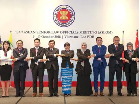 Khai mạc Hội nghị lần thứ 18 Quan chức pháp luật cao cấp các nước ASEAN
