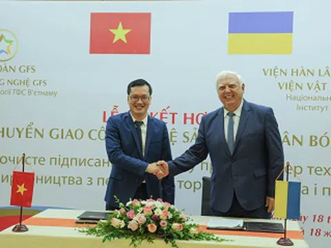 Viện công nghệ GFS & Viện Hàn lâm Khoa học quốc gia Ukraina ký kết hợp đồng chuyển giao công nghệ sản xuất phân bón hữu cơ