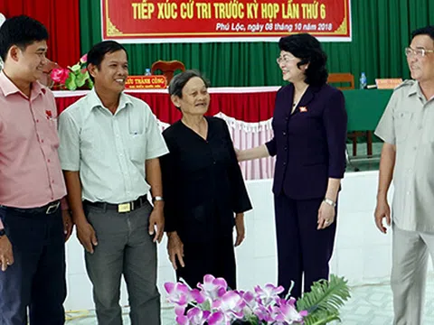 Lãnh đạo Nhà nước, Chính phủ nói về PCTN và tội phạm ma tuý tại các buổi tiếp xúc cử tri