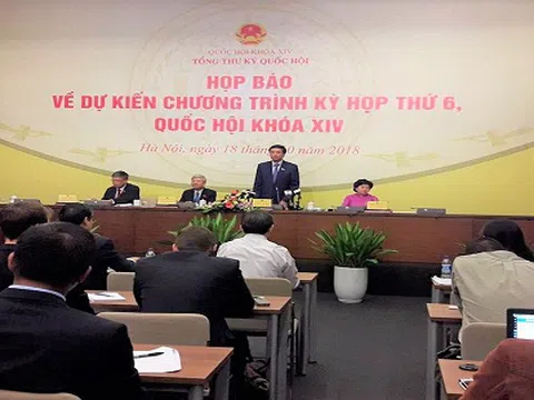 Kỳ họp thứ 6, Quốc hội khóa XIV: Sẽ có nhiều phiên họp được truyền hình trực tiếp