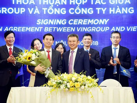 Vietnam Airlines và Vingroup ký thỏa thuận hợp tác toàn diện
