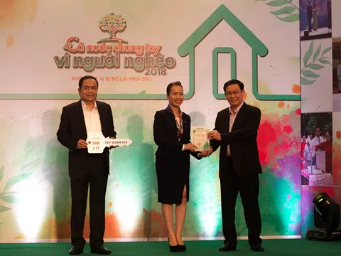 Tập đoàn FLC ủng hộ 6 tỷ đồng cho Quỹ Vì người nghèo và An sinh xã hội