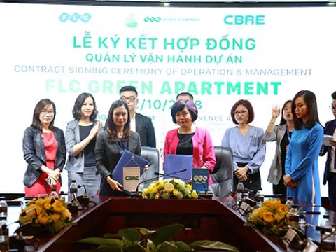 CBRE trở thành đơn vị quản lý vận hành dự án FLC Green Apartment