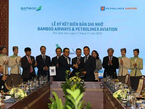 Petrolimex cam kết hỗ trợ, đồng hành cùng Bamboo Airways, tiến tới hợp tác toàn diện với Tập đoàn FLC