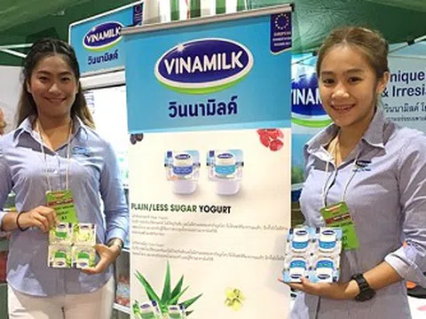 Các sản phẩm sữa của Vinamilk được người tiêu dùng Trung Quốc rất ưa chuộng tại hội chợ nhập khẩu Quốc Tế Trung Quốc lần thứ nhất (Ciie 2018) tại Thượng Hải.