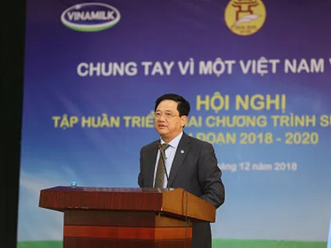 Hà Nội thực hiện tập huấn triển khai chương trình sữa học đường cho gần 10.000 đại biểu trên 30 quận, huyện