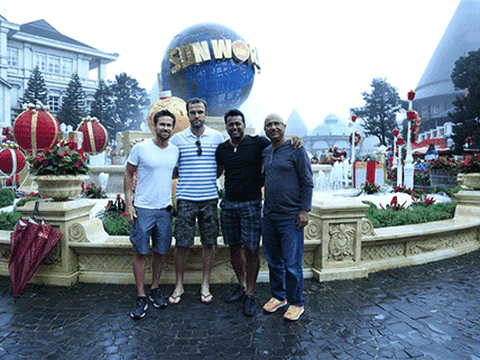 Cựu tay vợt số 1 thế giới từng giành 18 Grand Slam trải nghiệp Bà Nà Hills