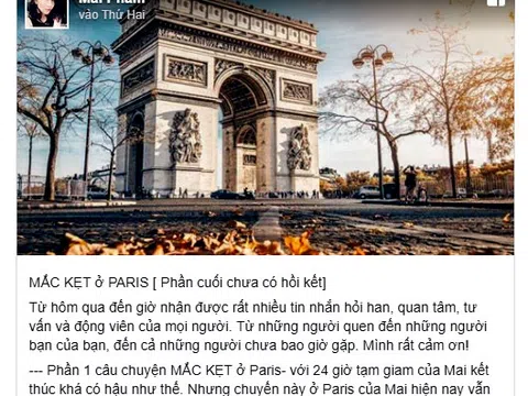 Bộ Ngoại giao thông tin chính thức vụ công dân Việt Nam 'mắc kẹt' ở Paris