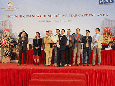 Tổ chức thành công Hội nghị Cụm nhà chung cư Five Star Garden