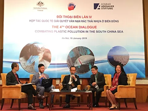 Hợp tác quốc tế giải quyết vấn nạn rác thải nhựa ở Biển Đông
