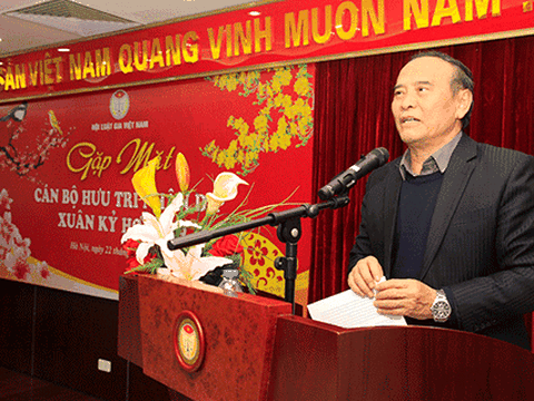 Hội Luật gia VN gặp mặt tri ân cán bộ hưu trí nhân dịp Xuân Kỷ Hợi