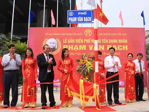 Hà Nội, mùa Xuân và đường phố mang tên Luật gia nổi tiếng