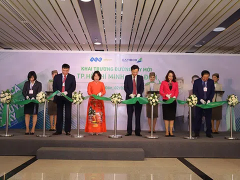 Bamboo Airways khai trương đường bay Tp. Hồ Chí Minh – Vân Đồn, xúc tiến mở đường bay quốc tế