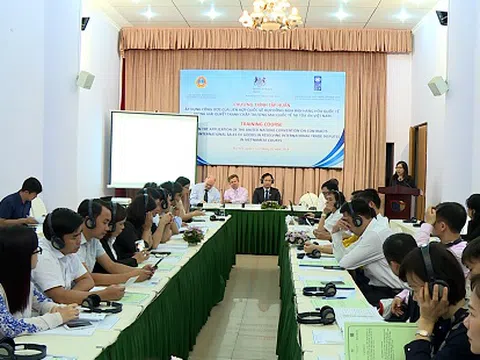 Hội thảo về áp dụng Công ước của LHQ trong giải quyết tranh chấp thương mại quốc tế tại Tòa án