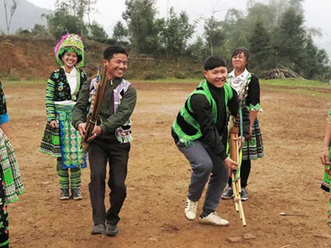 Xuân về bản vùng cao Mỹ Á