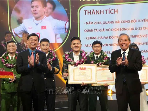 Vinh danh 10 Gương mặt trẻ Việt Nam tiêu biểu năm 2018